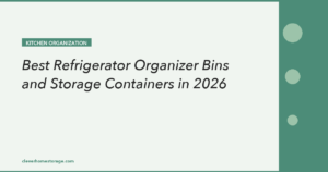 Best Refrigerator Organizer Bins and Storage Containers in 2026