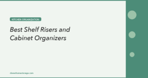 Best Shelf Risers and Cabinet Organizers to Double Your Storag...